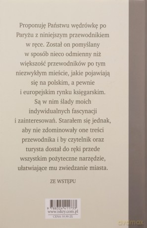 Paryż. Przewodnik literacko-historyczny - Krzysztof Lubczyński [KSIĄŻKA]