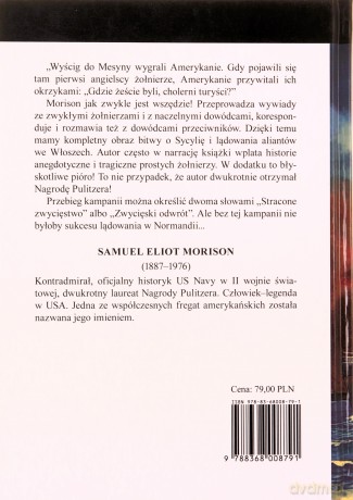 Sycylia, Salerno, Anzio. Styczeń 1943-czerwiec 1944 - Samuel Eliot Morison [KSIĄŻKA]