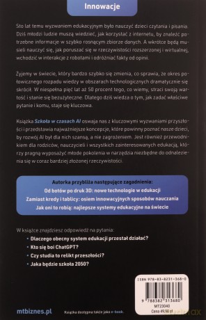 Szkoła w czasach AI - Jowita Michalska [KSIĄŻKA]