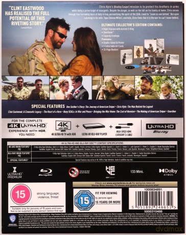 Snajper [Blu-Ray 4K]+[Blu-Ray]