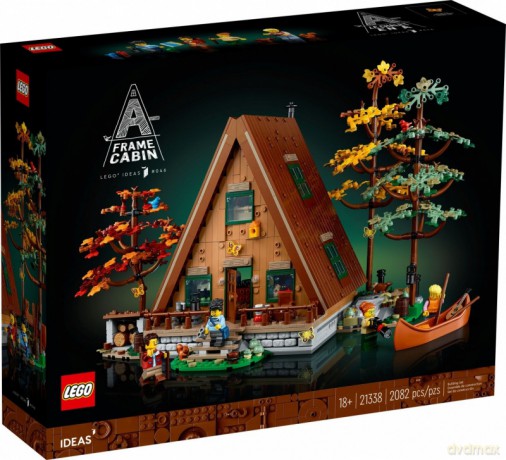 LEGO Ideas Chatka w kształcie litery A (21338) [KLOCKI]