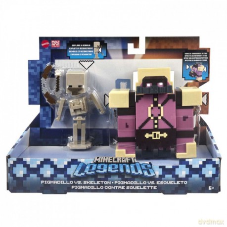 Zestaw figurek Minecraft Legends Pigmadillo vs Skeleton [FIGURKA]