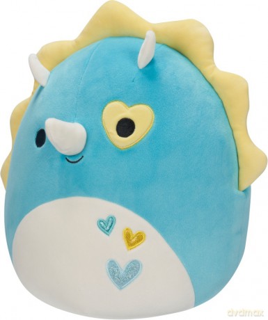 SQUISHMALLOWS Triceratops Braedon pluszak, 30 cm