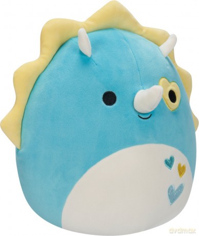 SQUISHMALLOWS Triceratops Braedon pluszak, 30 cm