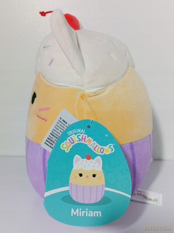 Squishmallows Maskotka pluszowa 19cm Miriam kot