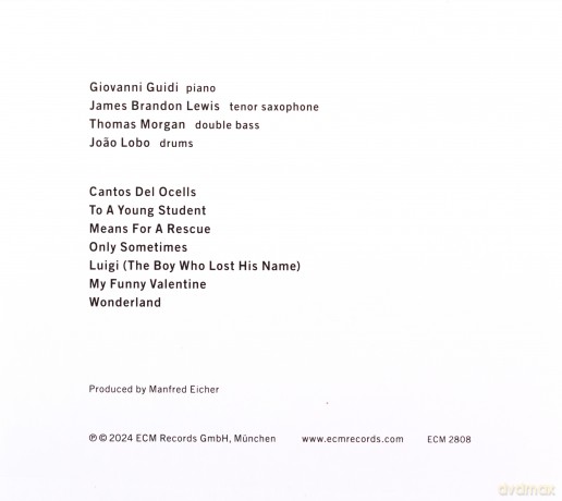 Giovanni Guidi Trio: A New Day [CD]