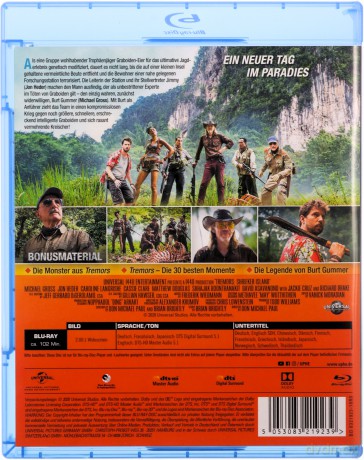 Tremors: Shrieker Island (Wstrząsy 7: Wyspa wrzasków) [Blu-Ray]