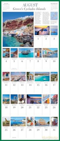 1,000 Places to See Before You Die Picture-A-Day Wall Calendar 2024: A Traveler's Calendar - Patricia Schultz [KALENDARZ]