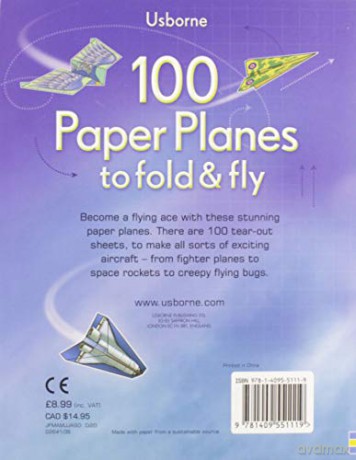 100 Paper Planes to Fold and Fly - Andy Tudor [KSIĄŻKA]