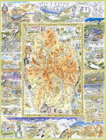 1000 Piece Jigsaw Puzzle - The Lake District By Tim Bulmer - Comical 1000 Piece Puzzles for Adults Colorful Jigsaw Puzzle 66cm X 50cm Funny Jigsaw Puzzles [PUZZLE]