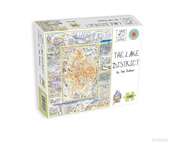 1000 Piece Jigsaw Puzzle - The Lake District By Tim Bulmer - Comical 1000 Piece Puzzles for Adults Colorful Jigsaw Puzzle 66cm X 50cm Funny Jigsaw Puzzles [PUZZLE]