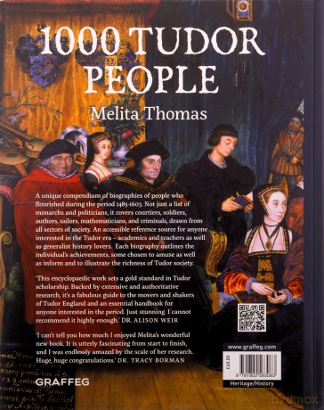 1000 Tudor People - Melita Thomas [KSIĄŻKA]