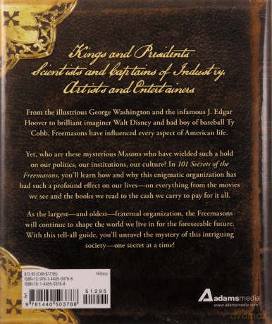 101 Secrets of the Freemasons: The Truth Behind the World's Most Mysterious Society - Barb Karg [KSIĄŻKA]