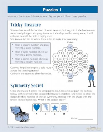 11+ GL 10-Minute Tests: Maths - Ages 10-11 Book 2 (with Online Edition) (CGP GL 11+ Ages 10-11) - CGP Books [KSIĄŻKA]