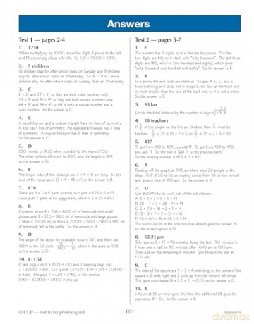 11+ GL 10-Minute Tests: Maths - Ages 10-11 Book 2 (with Online Edition) (CGP GL 11+ Ages 10-11) - CGP Books [KSIĄŻKA]