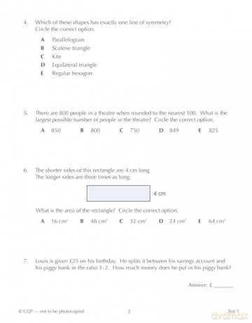 11+ GL 10-Minute Tests: Maths - Ages 10-11 Book 2 (with Online Edition) (CGP GL 11+ Ages 10-11) - CGP Books [KSIĄŻKA]