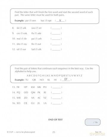 11+ GL 10-Minute Tests: Verbal Reasoning - Ages 10-11 Book 2 (with Online Edition) (CGP GL 11+ Ages 10-11) - CGP Books [KSIĄŻKA]