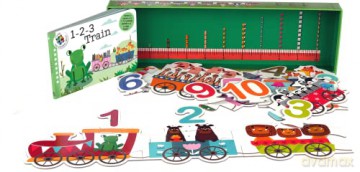 1-2-3 Train (Learning Train) [KSIĄŻKA]