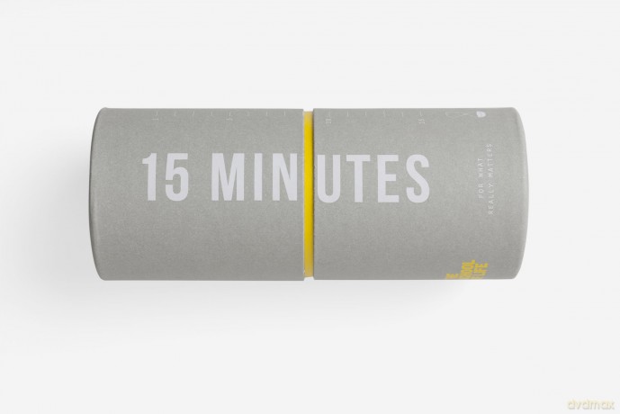 15 Minute Timer: An Elegant Hourglass Sand Timer Which Measures 15 Minutes Precisely from the Start of Each Turn - The School of Life [KSIĄŻKA]