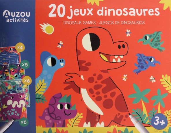 20 Jeux Dinosaures - Pablo PINTACHAN [KSIĄŻKA]