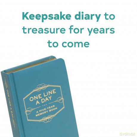 2019 One Line A Day: A Five-Year Memory Book - Chronicle Books [KSIĄŻKA]