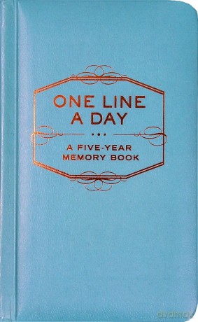 2019 One Line A Day: A Five-Year Memory Book - Chronicle Books [KSIĄŻKA]