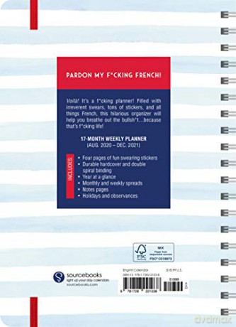 2021 C'est La F*cking Vie Planner - Sourcebooks [KSIĄŻKA]