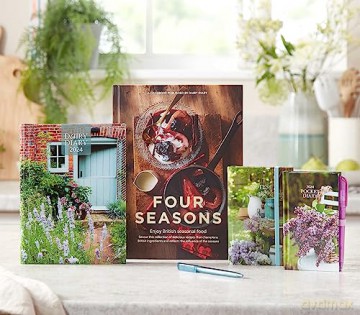2024 Dairy Diary Set + Four Seasons Cookbook - Emily Davenport [KSIĄŻKA]