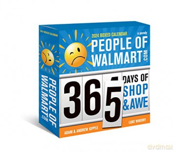 2024 People of Walmart Boxed Calendar: 365 Days of Shop and Awe - Adam Kipple [KALENDARZ]