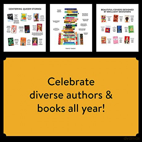 2024 Wall Calendar: Bibliophile Diverse Spines - Jane Mount [KALENDARZ]