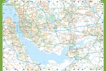 2025 Collins Big Road Atlas Britain and Northern Ireland: A3 Spiral (Collins Road Atlas) - Collins Maps [KSIĄŻKA]