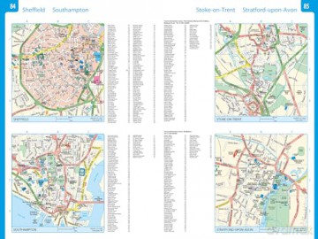 2025 Collins Essential Road Atlas Britain and Northern Ireland: A4 Spiral (Collins Road Atlas) - Collins Maps [KSIĄŻKA]