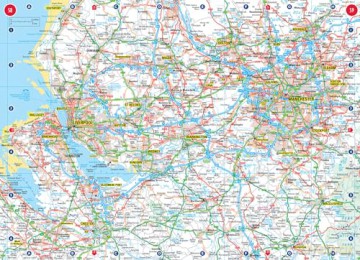 2025 Collins Handy Road Atlas Britain and Ireland: A5 Spiral (Collins Road Atlas) - Collins Maps [KSIĄŻKA]