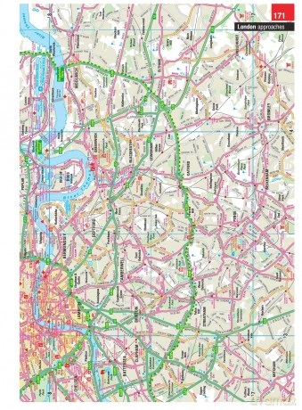 2025 Philip's Big Easy to Read Britain Road Atlas: (A3 Spiral Binding) (Philip's Road Atlases) - Philip's Maps [KSIĄŻKA]