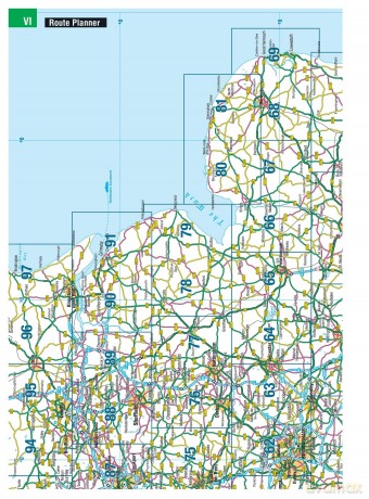 2025 Philip's Big Easy to Read Britain Road Atlas: (A3 Spiral Binding) (Philip's Road Atlases) - Philip's Maps [KSIĄŻKA]