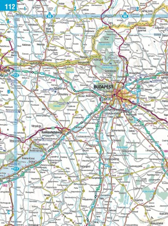 2025 Philip's Easy to Read Multiscale Road Atlas Europe: (A4 Spiral binding) (Philip's Road Atlases) - Philip's Maps [KSIĄŻKA]