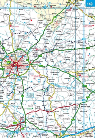 2025 Philip's Easy to Read Road Atlas of Britain: (A4 Paperback) (Philip's Road Atlases) - Philip's Maps [KSIĄŻKA]