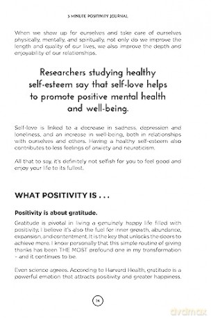 3 Minute Positivity Journal: Boost Your Mood. Train Your Mind. Change Your Life. - Kristen Butler [KSIĄŻKA]