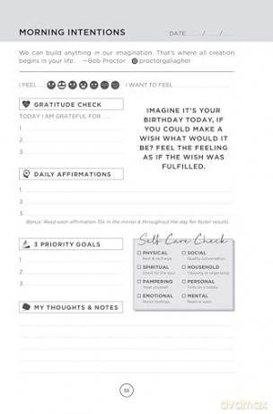 3 Minute Positivity Journal: Boost Your Mood. Train Your Mind. Change Your Life. - Kristen Butler [KSIĄŻKA]
