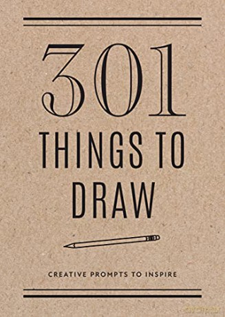 301 Things to Draw - Second Edition: Creative Prompts to Inspire (29) (Creative Keepsakes) - Editors of Chartwell Books [KALENDARZ]