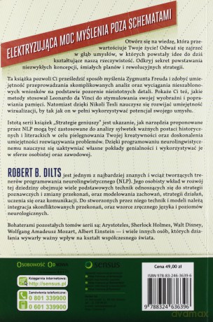 Strategie Geniuszy Myśl Jak Freud Da Vinci I Tesla - Robert B. Dilts [KSIĄŻKA]