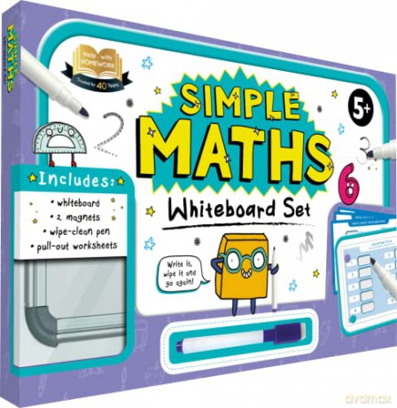 5+ Simple Maths (Help With Homework Book and Whiteboard Set) [KSIĄŻKA]
