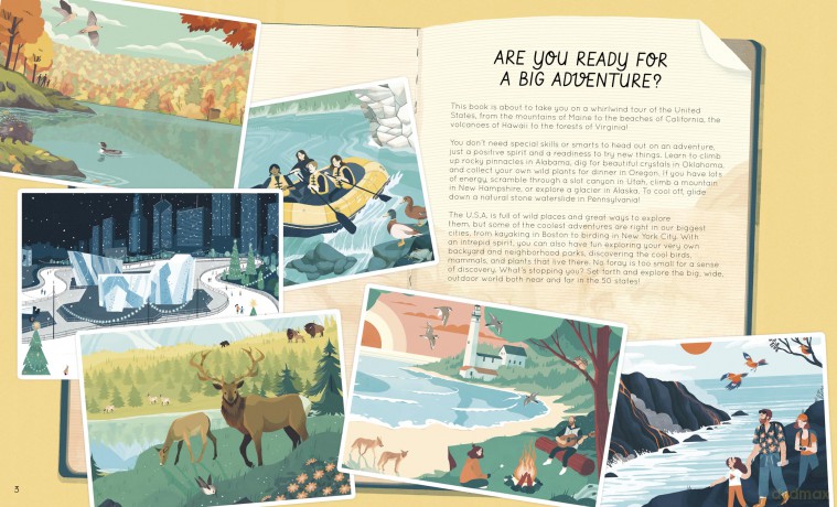 50 Adventures in the 50 States (Americana) - Kate Siber [KSIĄŻKA]
