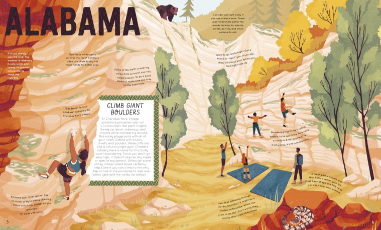 50 Adventures in the 50 States (Americana) - Kate Siber [KSIĄŻKA]