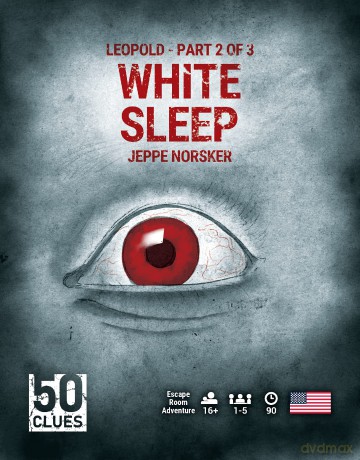 50 Clues | 50 Clues - Part 2: White Sleep | Puzzle Escape Game | Ages 16+ | 1-5 Players | 90 Minutes Playing Time [KSIĄŻKA]