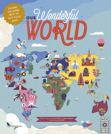 50 Maps of the World: Explore the globe with 50 fact-filled maps! (Americana) - Ben Handicott [KSIĄŻKA]