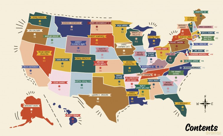 50 Trailblazers of the 50 States: Celebrate the lives of inspiring people who paved the way from every state in America! (Americana) - Howard Megdal [KSIĄŻKA]