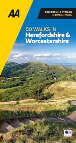 50 Walks In Herefordshire and Worcestershire (AA 50 Walks) (Walks UK) Paperback [KSIĄŻKA]
