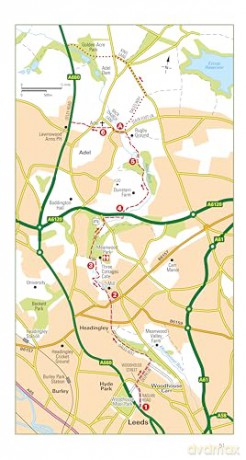 50 Walks In West Yorkshire (AA 50 Walks) (Walks UK) Paperback [KSIĄŻKA]