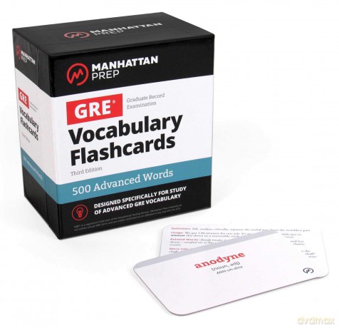 500 Advanced Words: GRE Vocabulary Flashcards (Manhattan Prep GRE Prep) - Manhattan Prep [KSIĄŻKA]